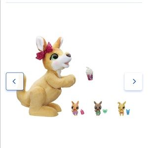 FurReal kangaroo interactive toy.